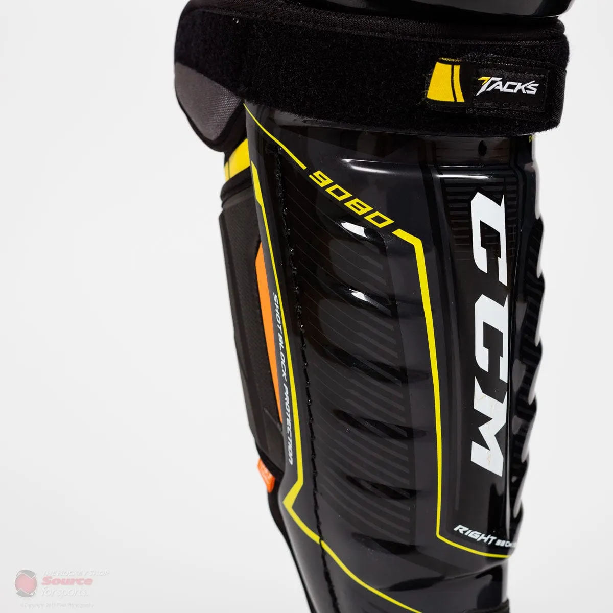 CCM Tacks 9080 Junior Hockey Shin Guards