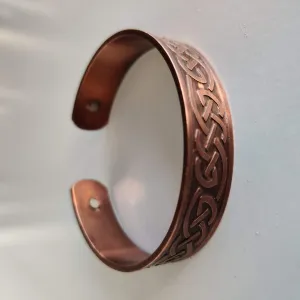 Celtic Knot Copper Magnetic Bracelet