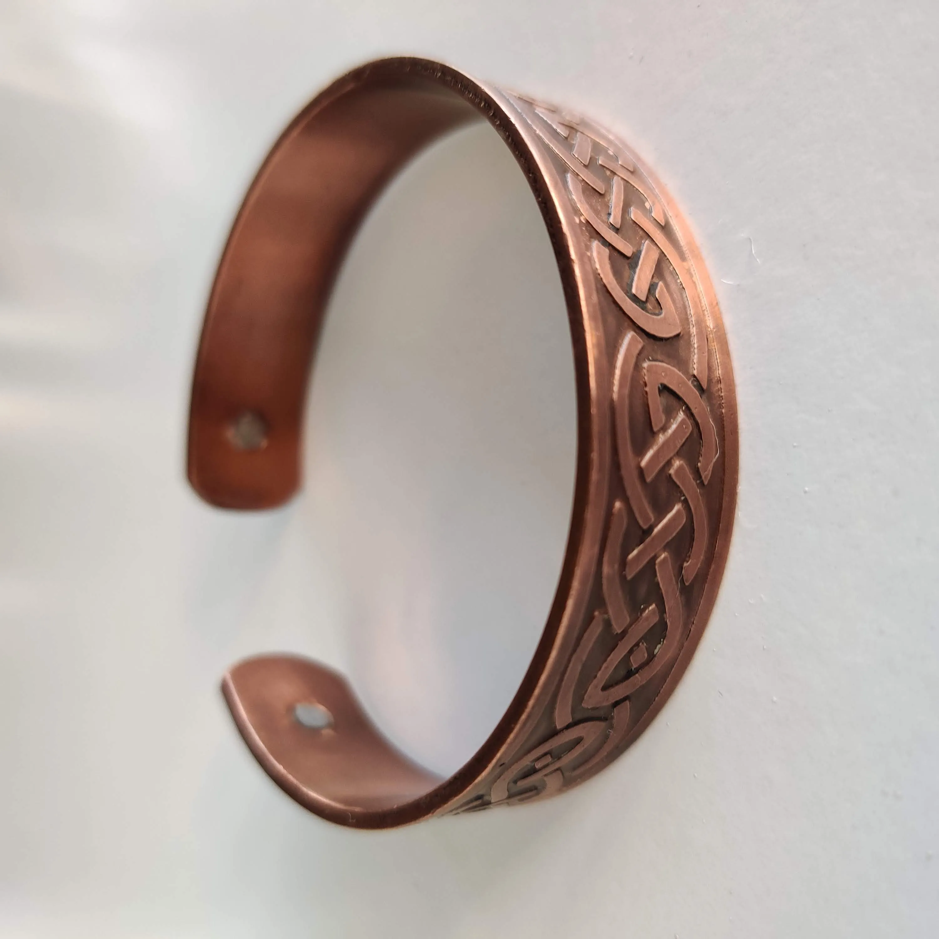 Celtic Knot Copper Magnetic Bracelet