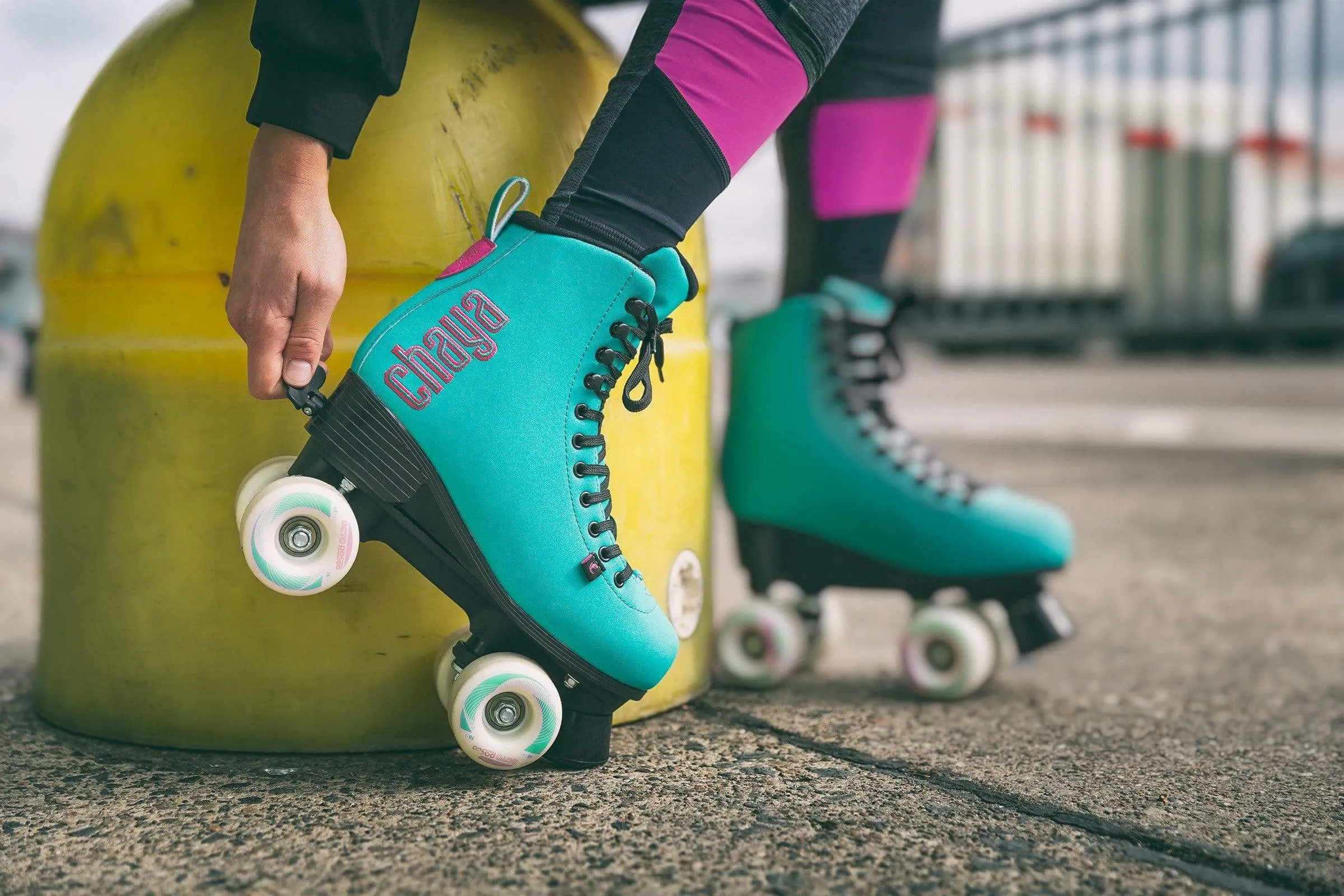 Chaya Bliss Adjustable Kids Skate : Turquoise : Adjustable Sizing