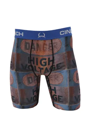 CLMXY6001011 MUL-M-Multi Cinch Men's 9" Boxers "High Voltage"