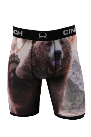CLMXY6010003-XL-Bear Cinch Men's Boxer Briefs Novelty