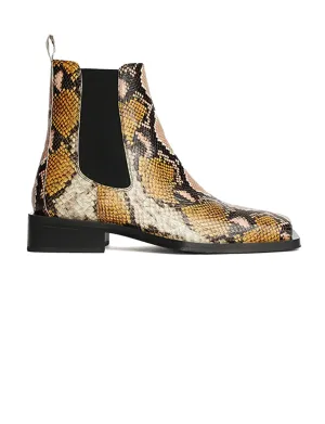 CMMN SWDN Rick Snake Boots BLUSH