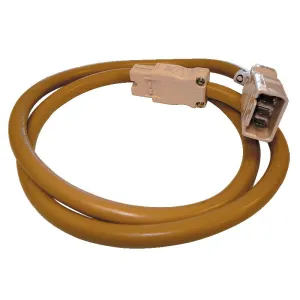 CMS 3200mm interconnecting Lead 20amp Beige for Caravan 240 Electrics
