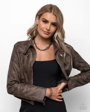 Complete Look - Mismatched Maverick Necklace & Mismatched Mechanic Bracelet - Multi - Mixed Metal Chain set - October 2024 Possible Pop-Up Shop Exclusive