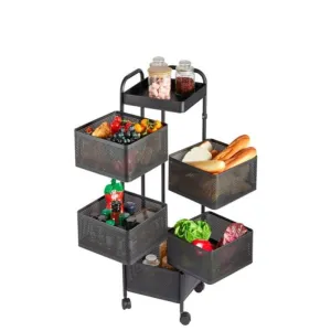 Continental Homeware 5 Layer Rotating Storage Rack CH811