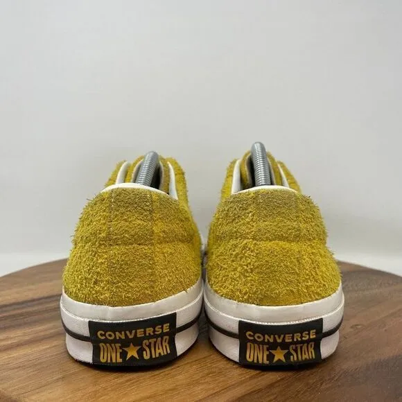 Converse One Star Ox Yellow Premium Suede Shoes Men' s 12 Skateboarding Sneakers