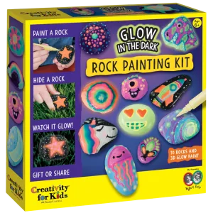 Creativity Kids Glow in the Dark Rock Painting