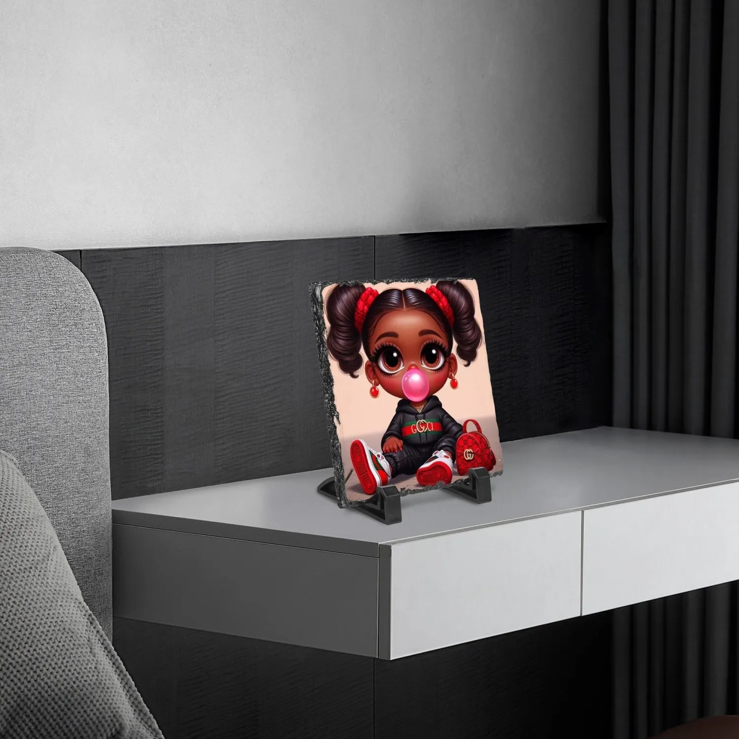 Custom Square Photo Slate
