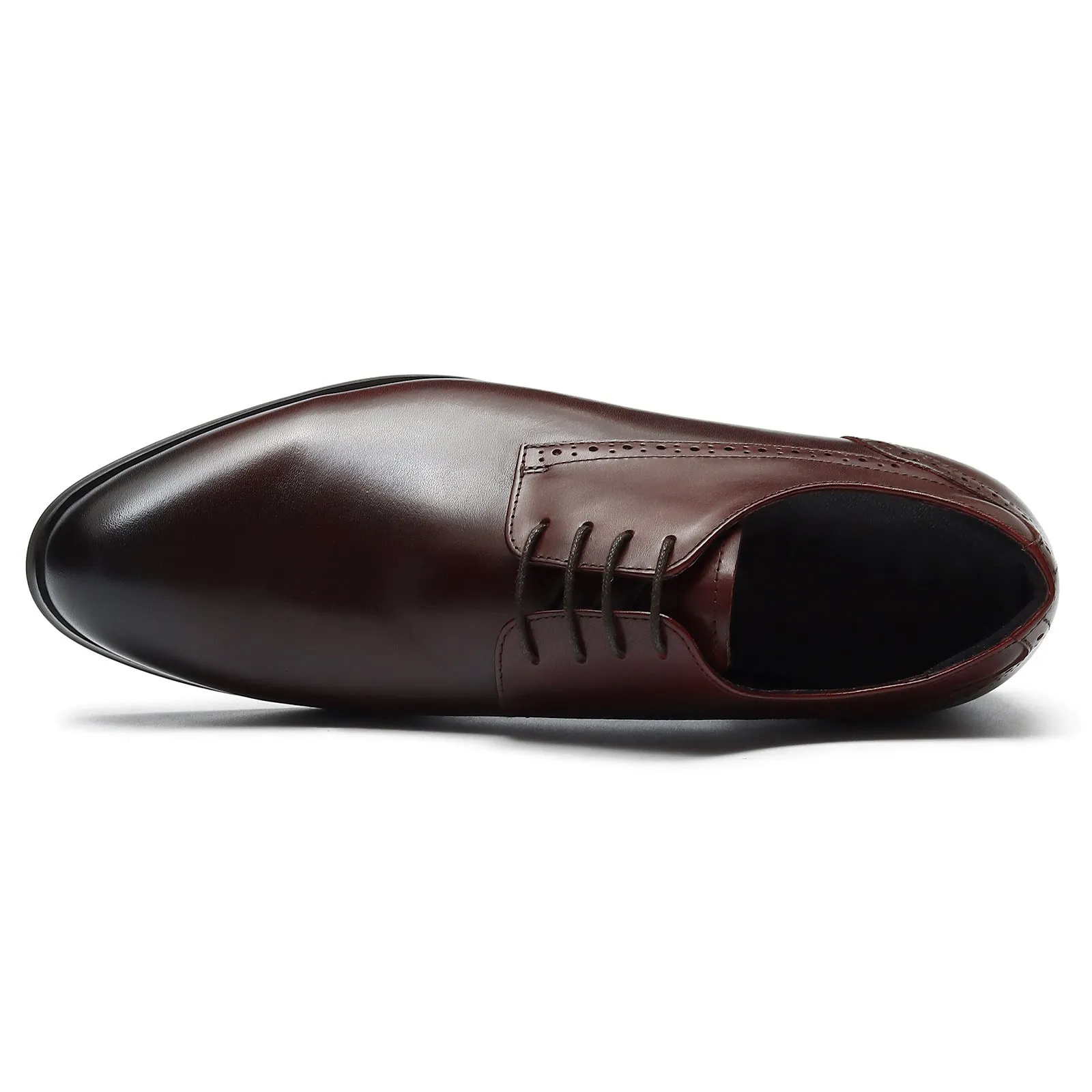 Customized British Lace up Men's Business Formal Leather Shoes Top Layer Cowhide Wedding Shoes Men23107
