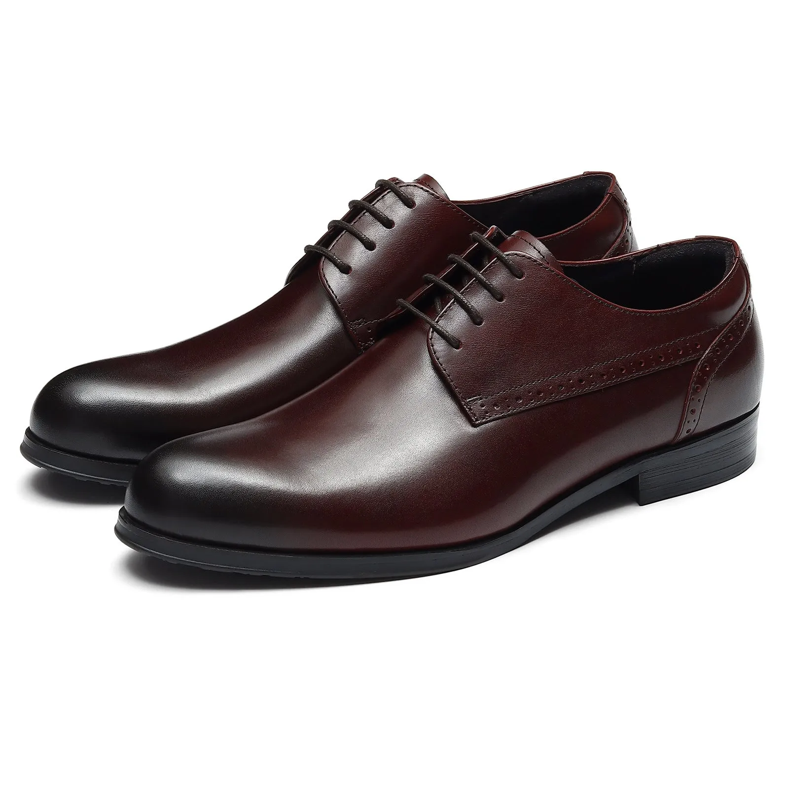 Customized British Lace up Men's Business Formal Leather Shoes Top Layer Cowhide Wedding Shoes Men23107