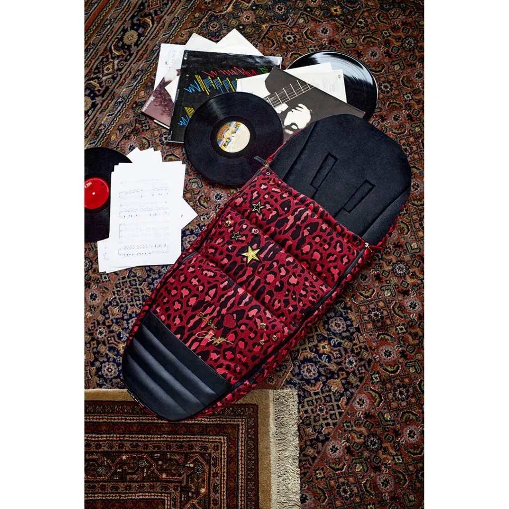 CYBEX Footmuff - Rockstar Rosenrot Red (2022 New Generation)