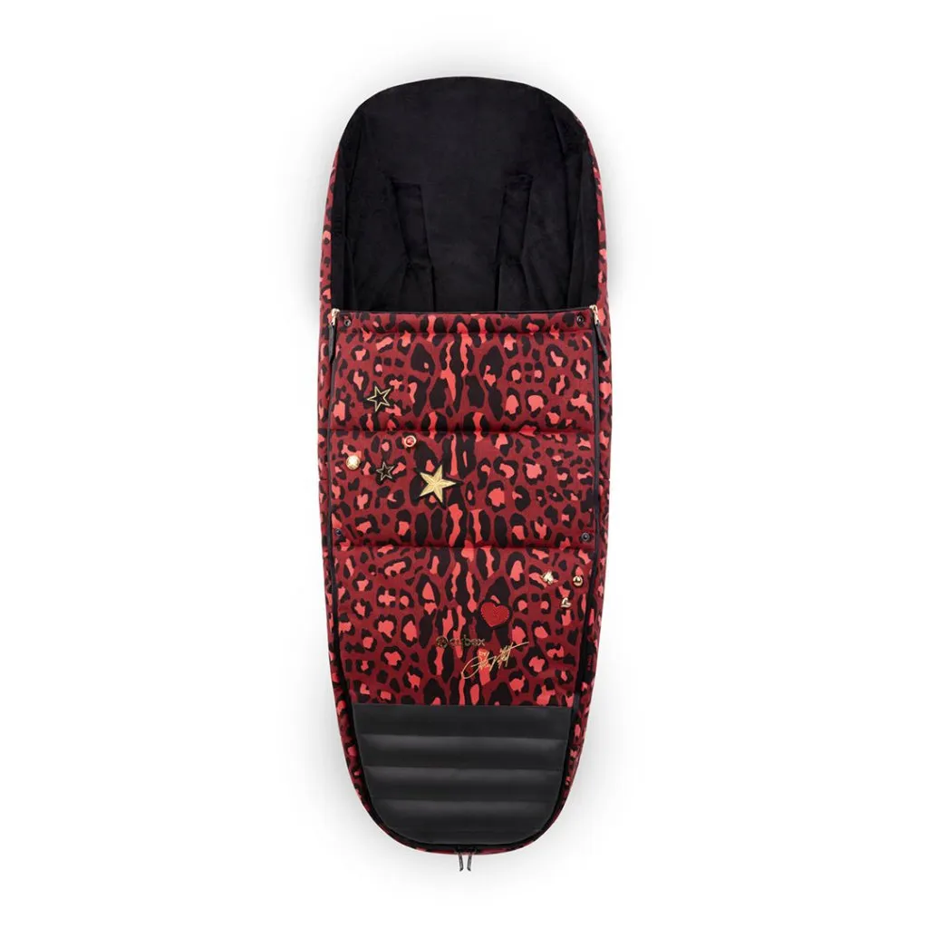 CYBEX Footmuff - Rockstar Rosenrot Red (2022 New Generation)