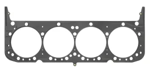 Cylinder Head Gasket - MLS Spartan - 4.067 in Bore - 0.027 in Compression Thickness - Multi-Layer Steel - Small Block Chevy - Each