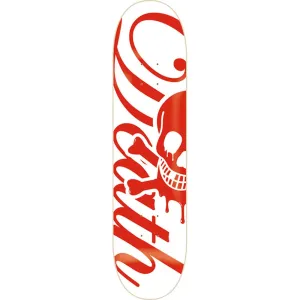 Death Script 8" Deck - Red White