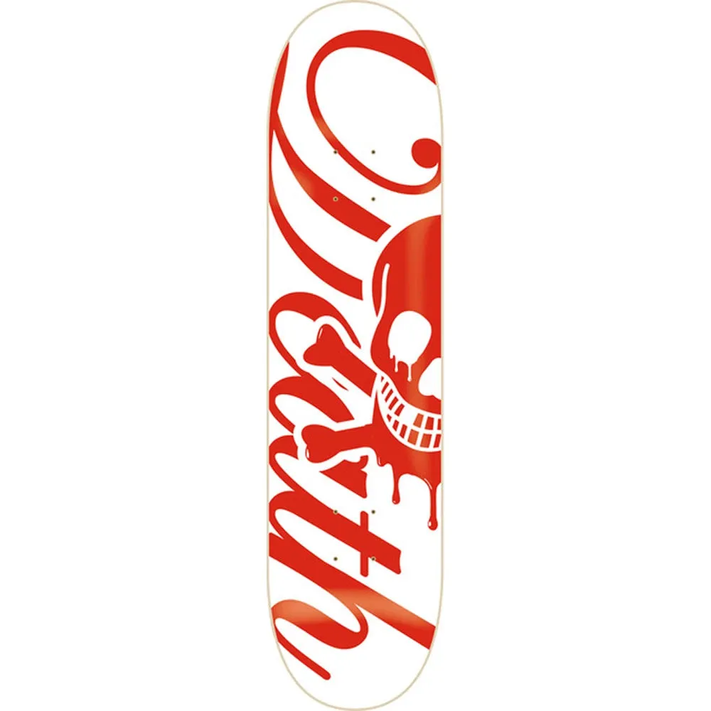 Death Script 8" Deck - Red White