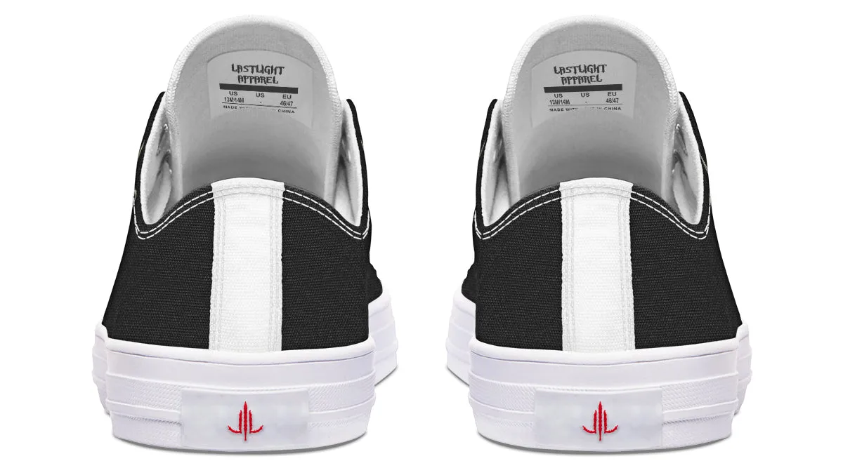 Deathmoth Low Tops