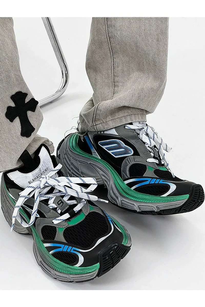 Dexter-100 Dad Shoes, Thick Platform Dad Sneakers, Unisex Running Shoes