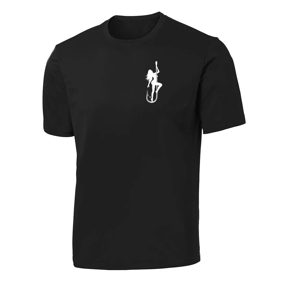Dirty Hooker Classic White Short Sleeve Dry Fit