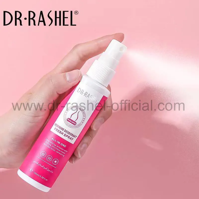 Dr. Rashel PH-Balanced Feminine Deodorant Fresh Spray All-In-One - 100ml