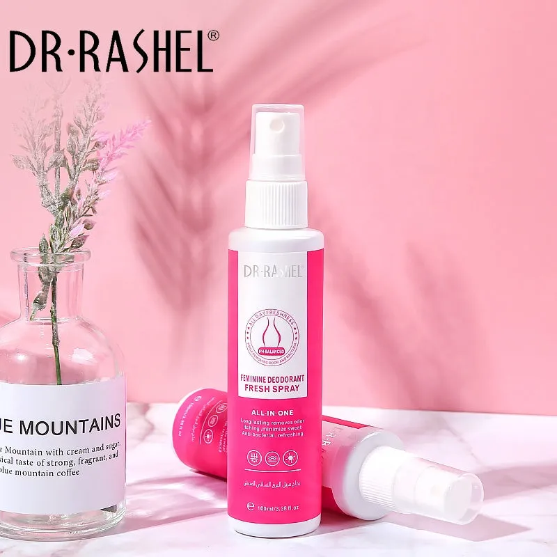 Dr. Rashel PH-Balanced Feminine Deodorant Fresh Spray All-In-One - 100ml