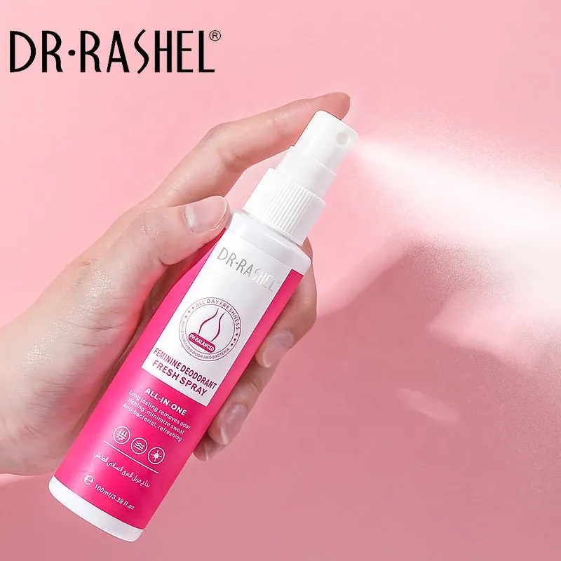 Dr. Rashel PH-Balanced Feminine Deodorant Fresh Spray All-In-One - 100ml