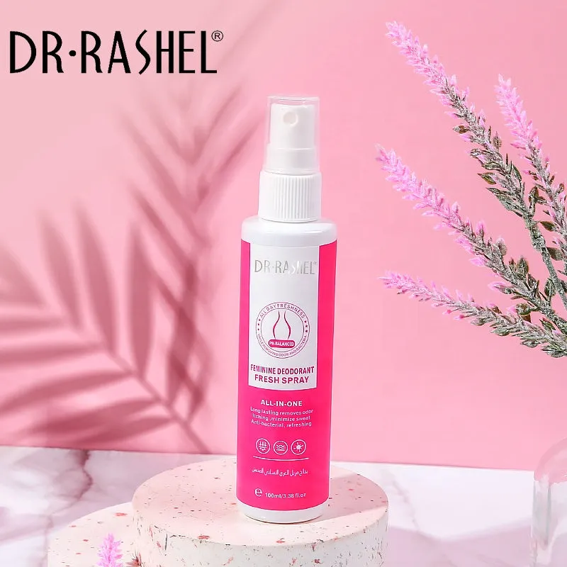 Dr. Rashel PH-Balanced Feminine Deodorant Fresh Spray All-In-One - 100ml