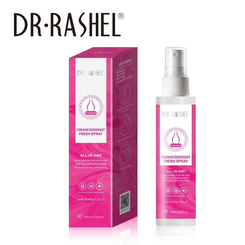 Dr. Rashel PH-Balanced Feminine Deodorant Fresh Spray All-In-One - 100ml