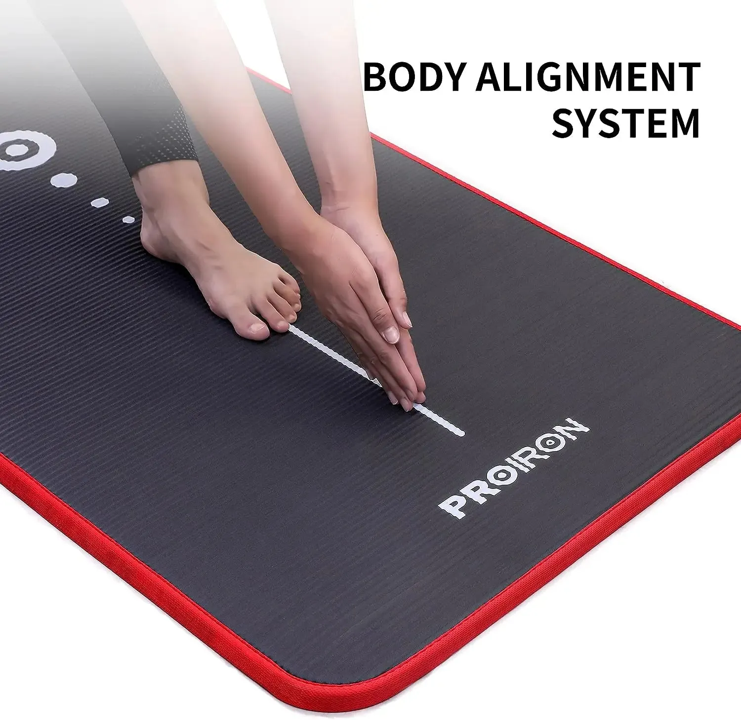 Edge-Protection Yoga Mat (10mm Thick)
