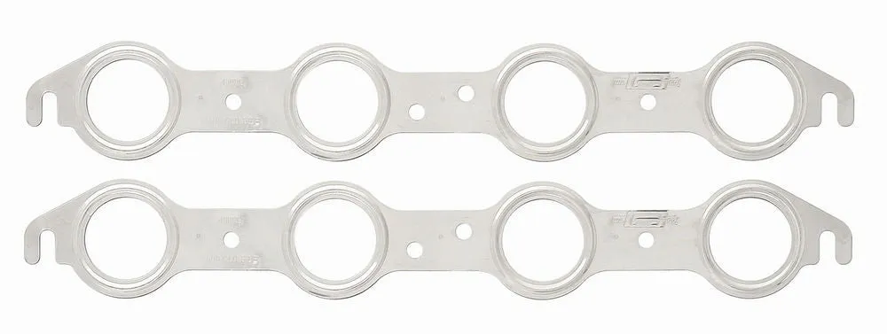Engine & Accessories Header / Manifold Gasket - 1.750 in Round Port - Multi-Layer Steel - GM LS-Series - Pair