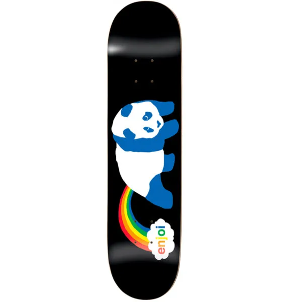 Enjoi Rainbow Fart Black 7.75" Tabla de Skate