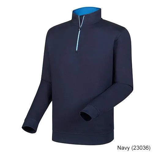 FootJoy Performance Half-Zip Pullover w/Gathered Waist M Navy (23036)