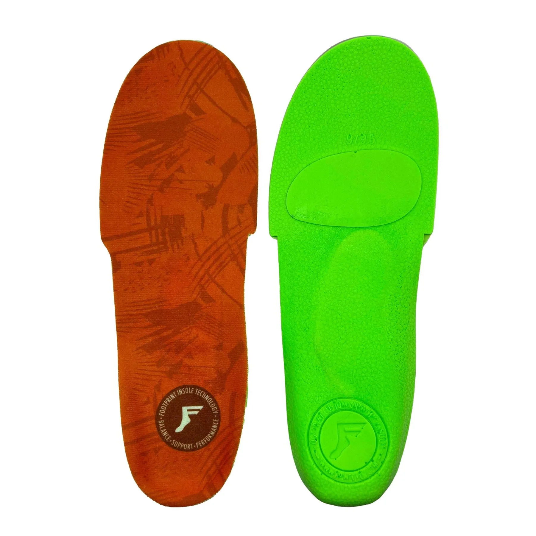 Footprint Kingfoam Orthotic Orange Camo