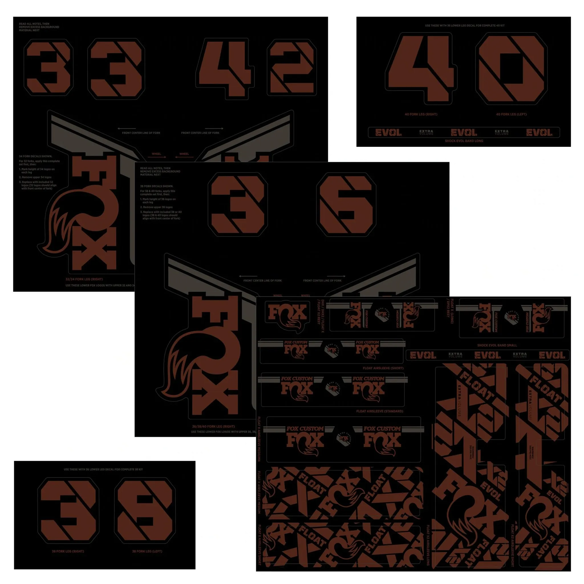 Fox Decals