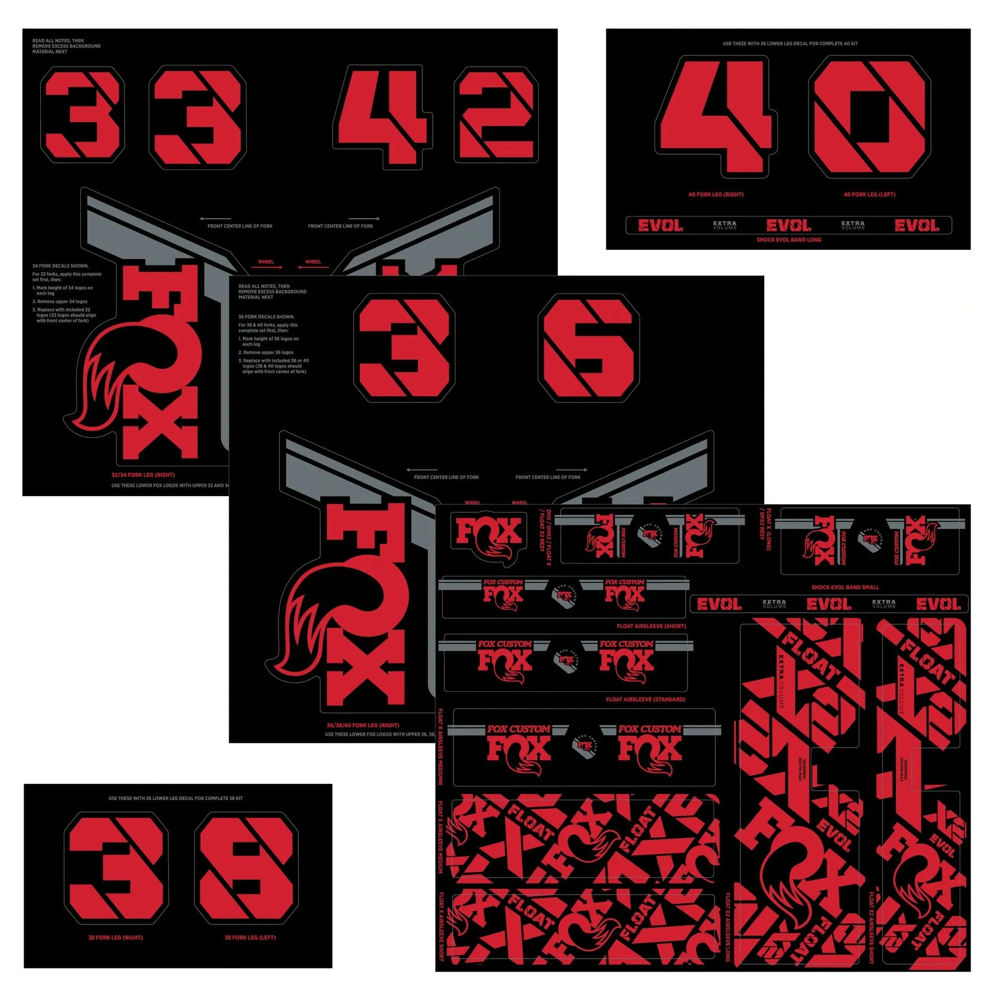 Fox Decals