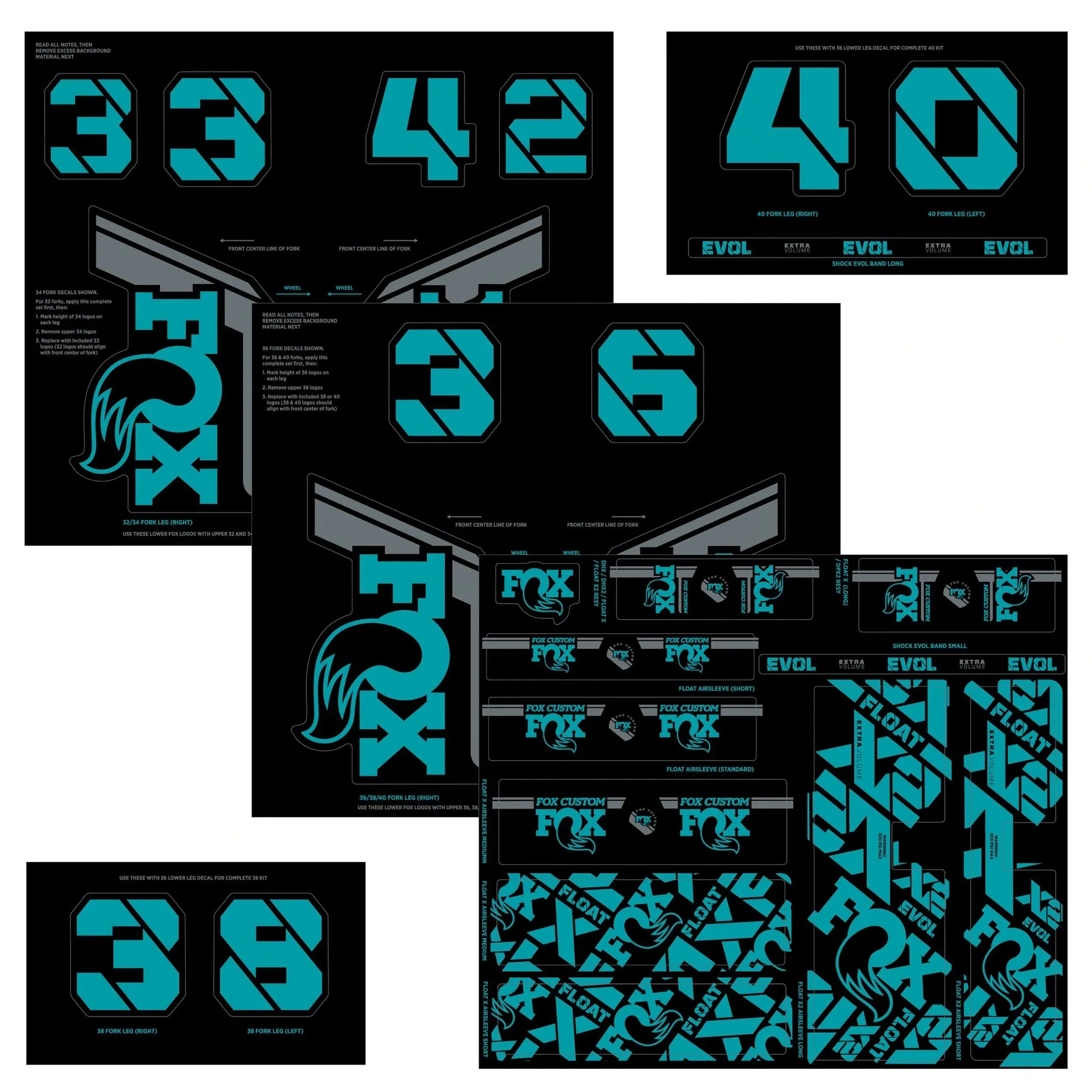 Fox Decals