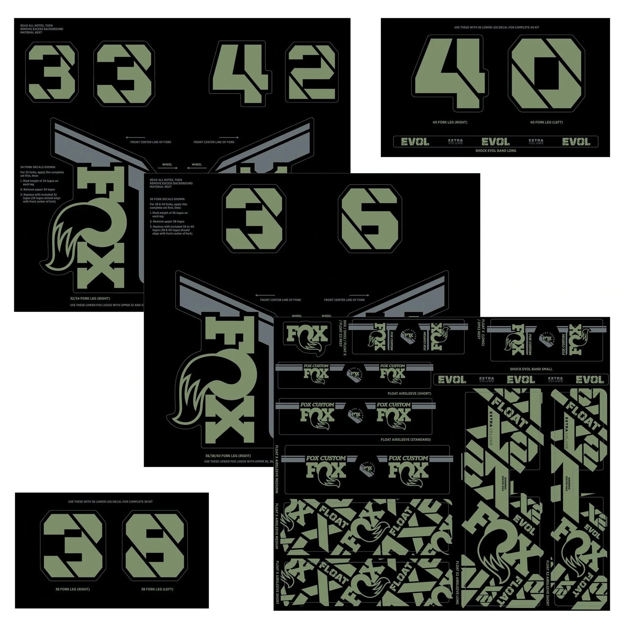 Fox Decals