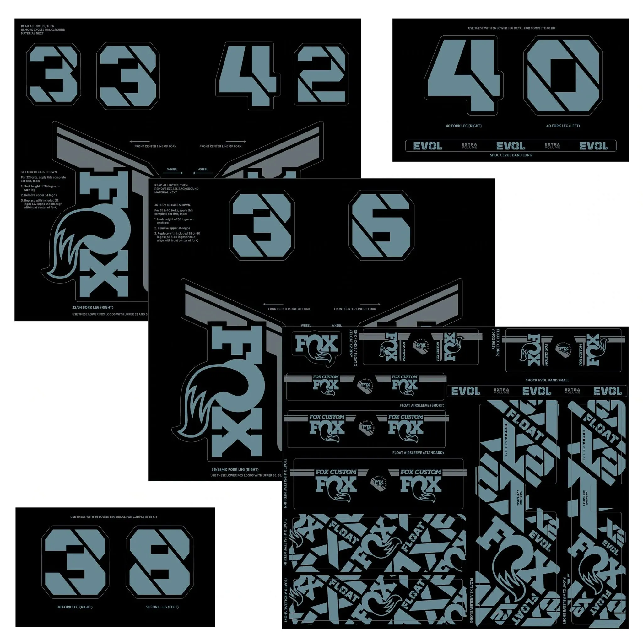 Fox Decals