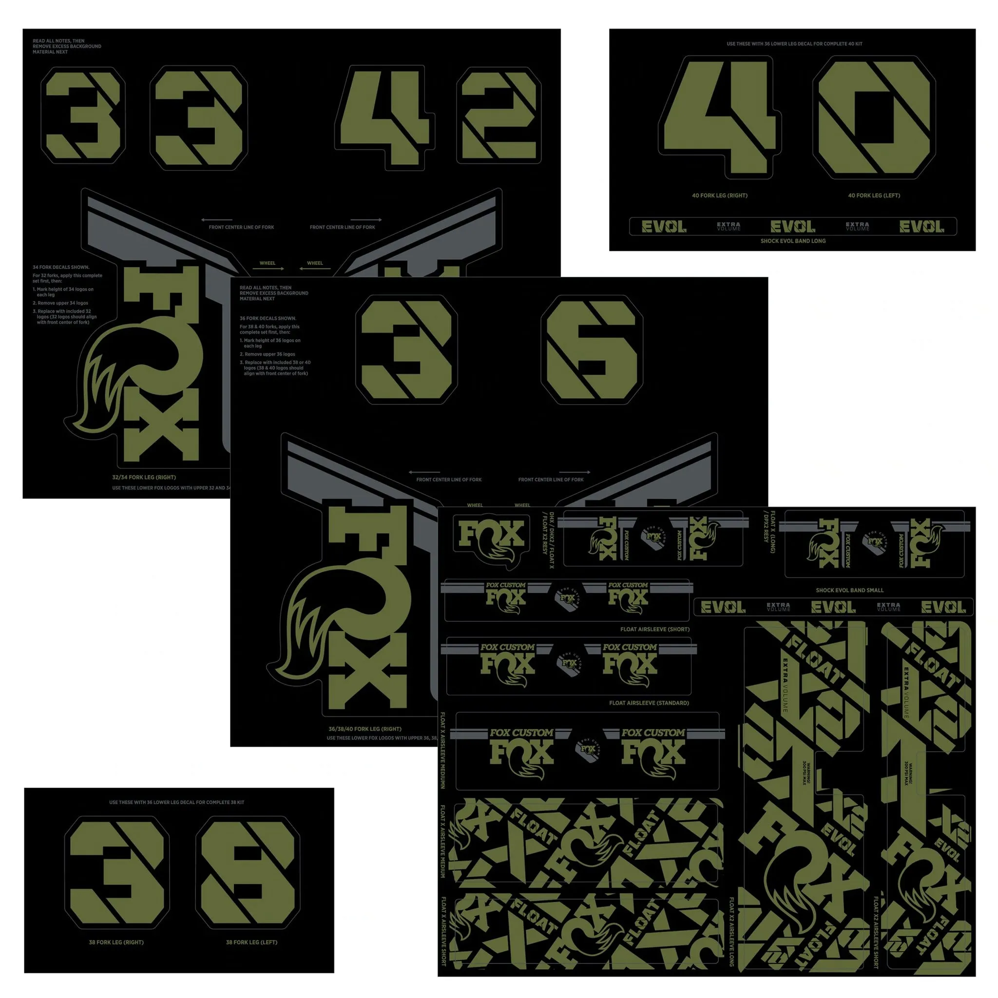 Fox Decals