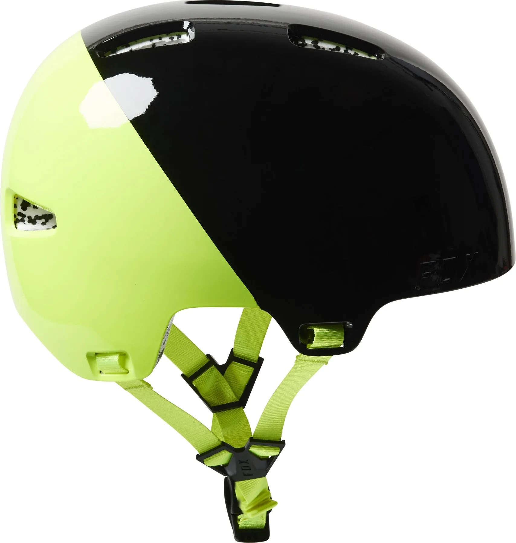 Fox Flight Pro Helmet Prpus As Black/yellow S