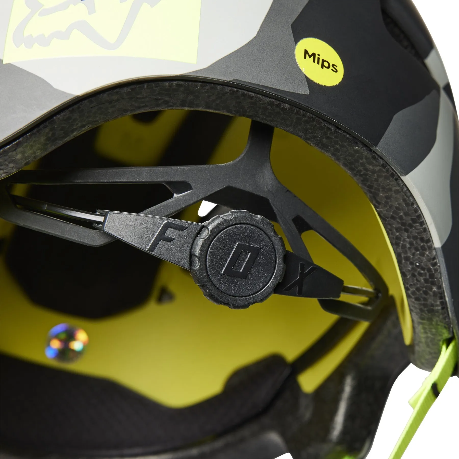Fox Flight Pro Helmet Prpus As Black/yellow S