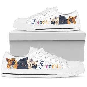 French Bulldog Men's Low Top Shoe