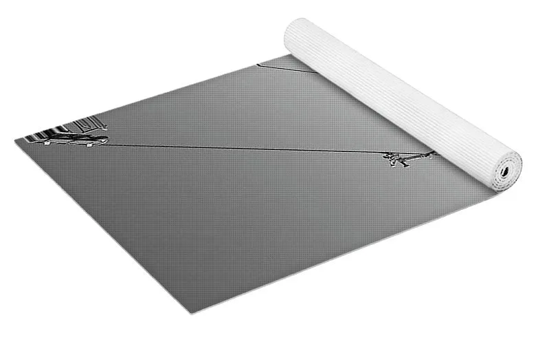 Gondola Black and White - Yoga Mat