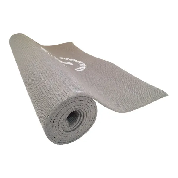 Grå yogamåtte 4 mm