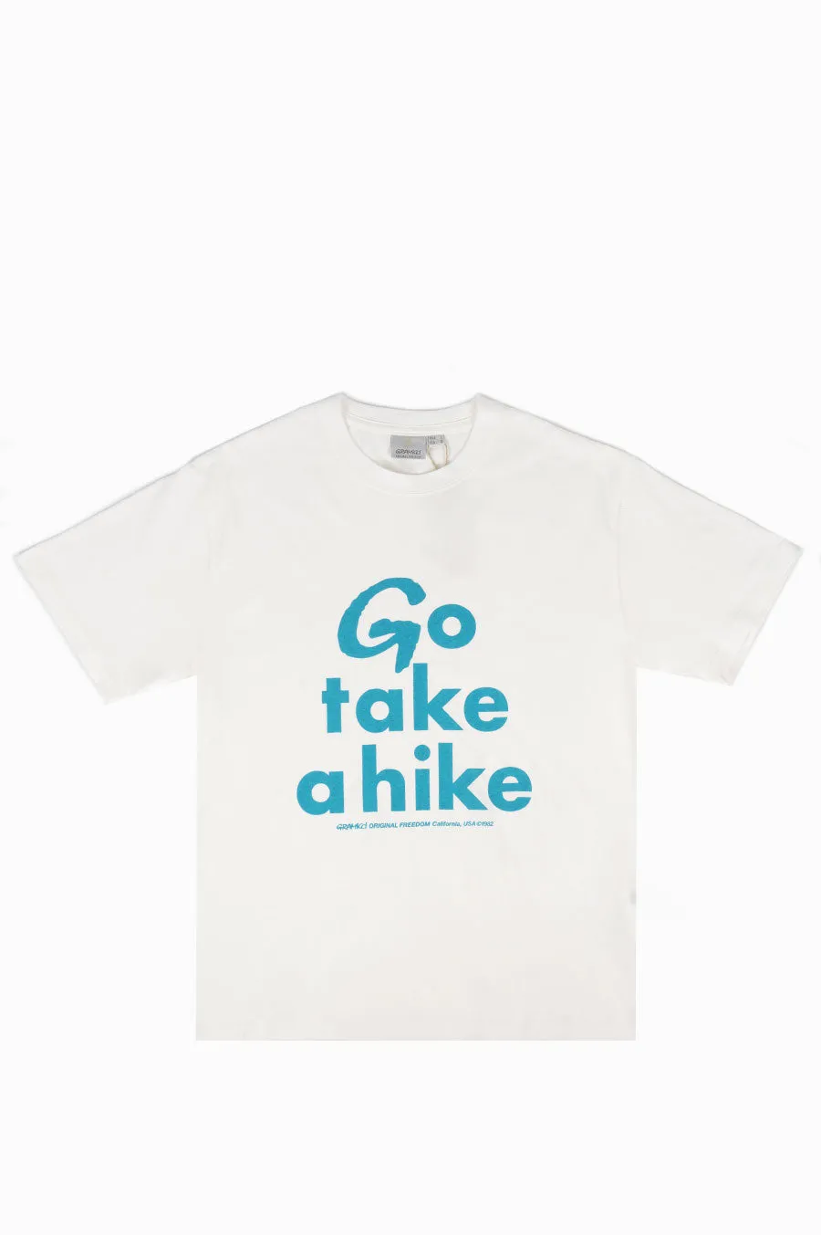 GRAMICCI TAKE A HIKE TEE WHITE