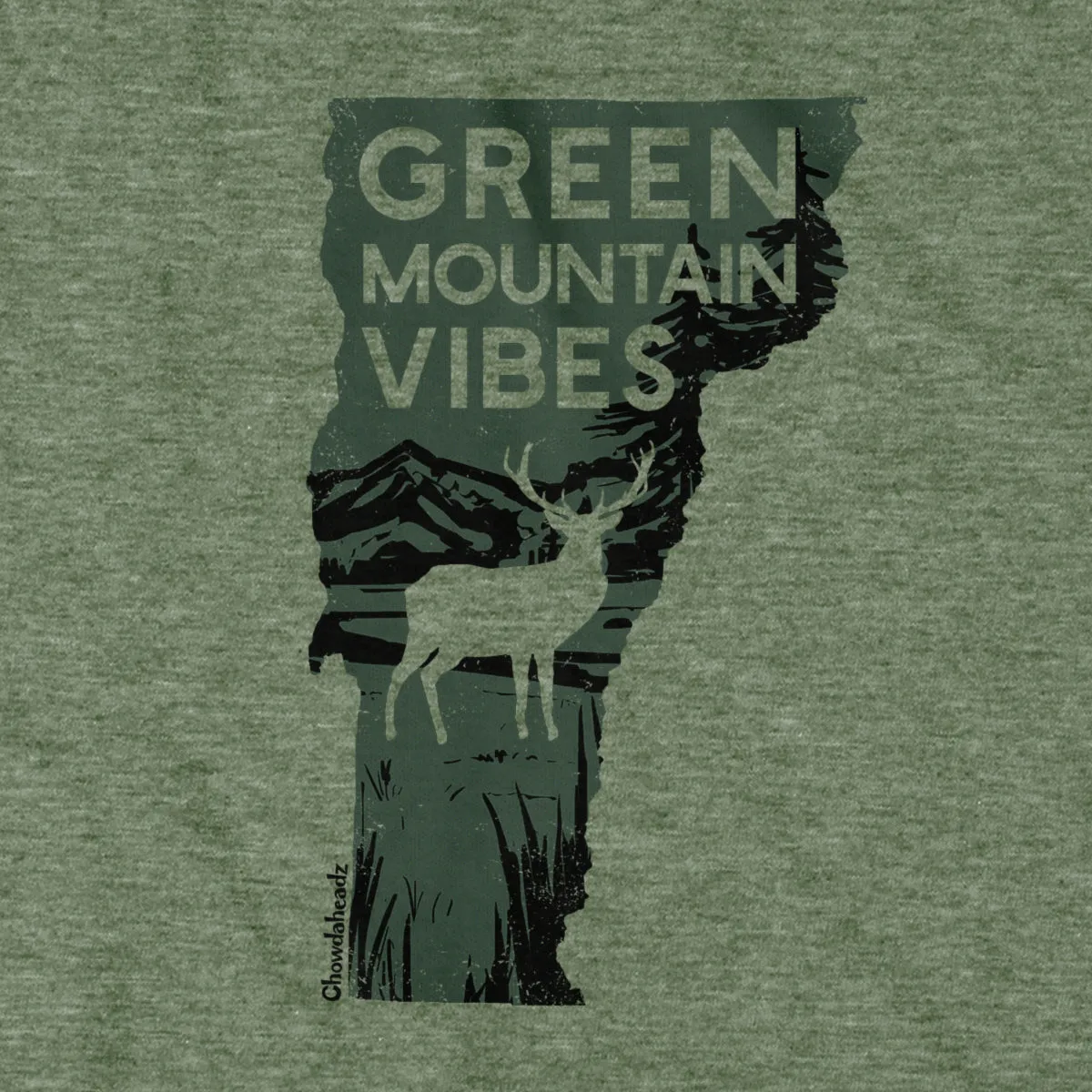 Green Mountain Vibes T-Shirt