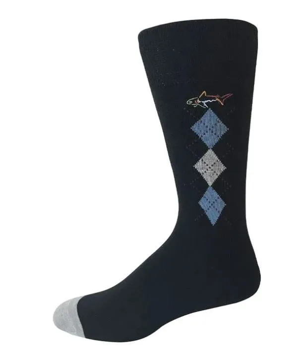 Greg Norman Men's Dress Argyle Socks 2 Pack