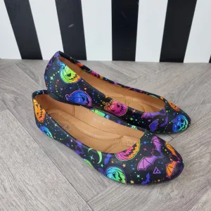 Halloween Bats women dolly pumps