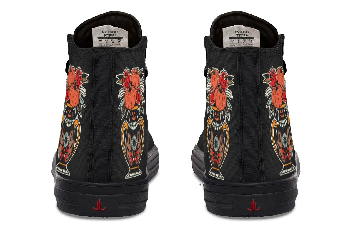 Halloween Vase High Tops