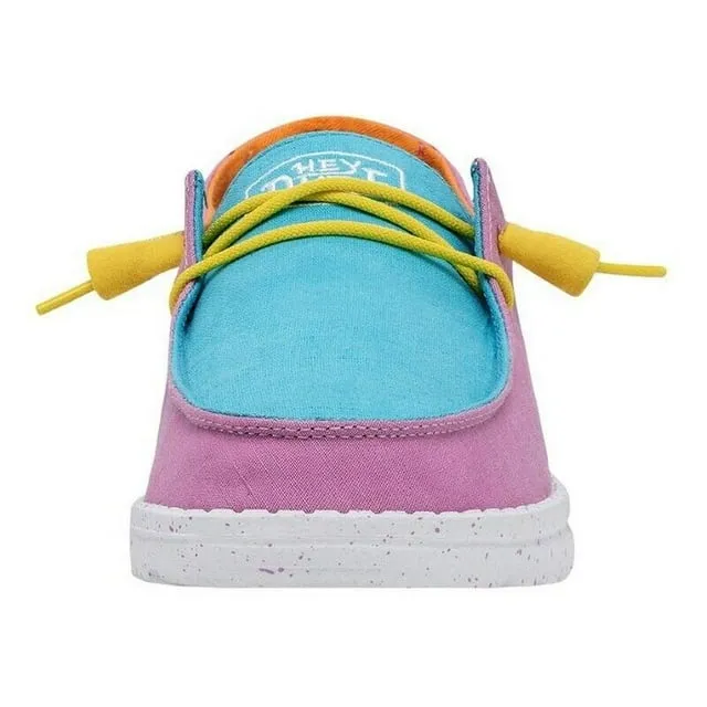 Hey Dude Wendy Slub CanvasCasual Women's 7 Multi Slip